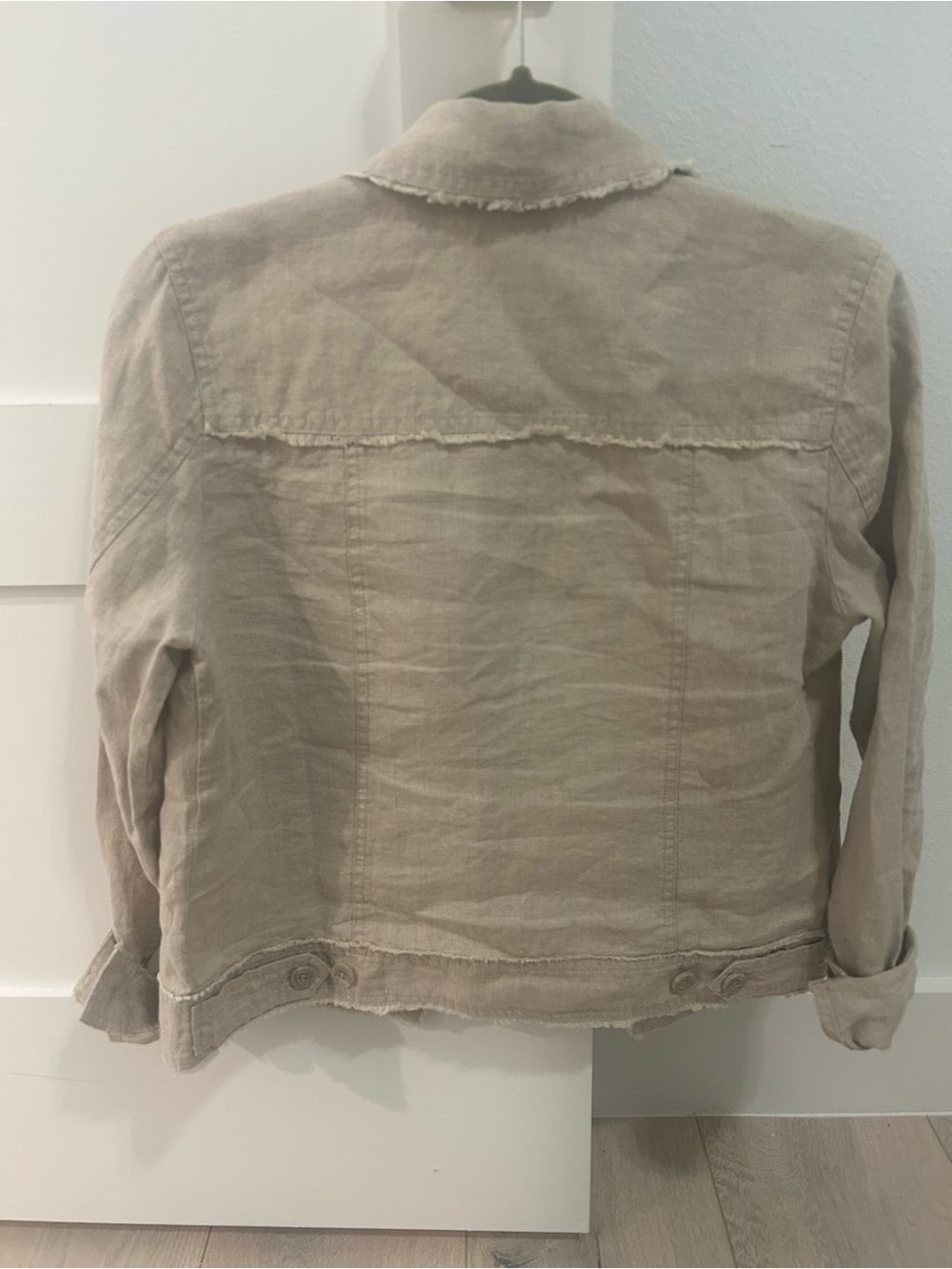 Tommy Bahama Light Beige Linen Jacket - Picture 2 of 4